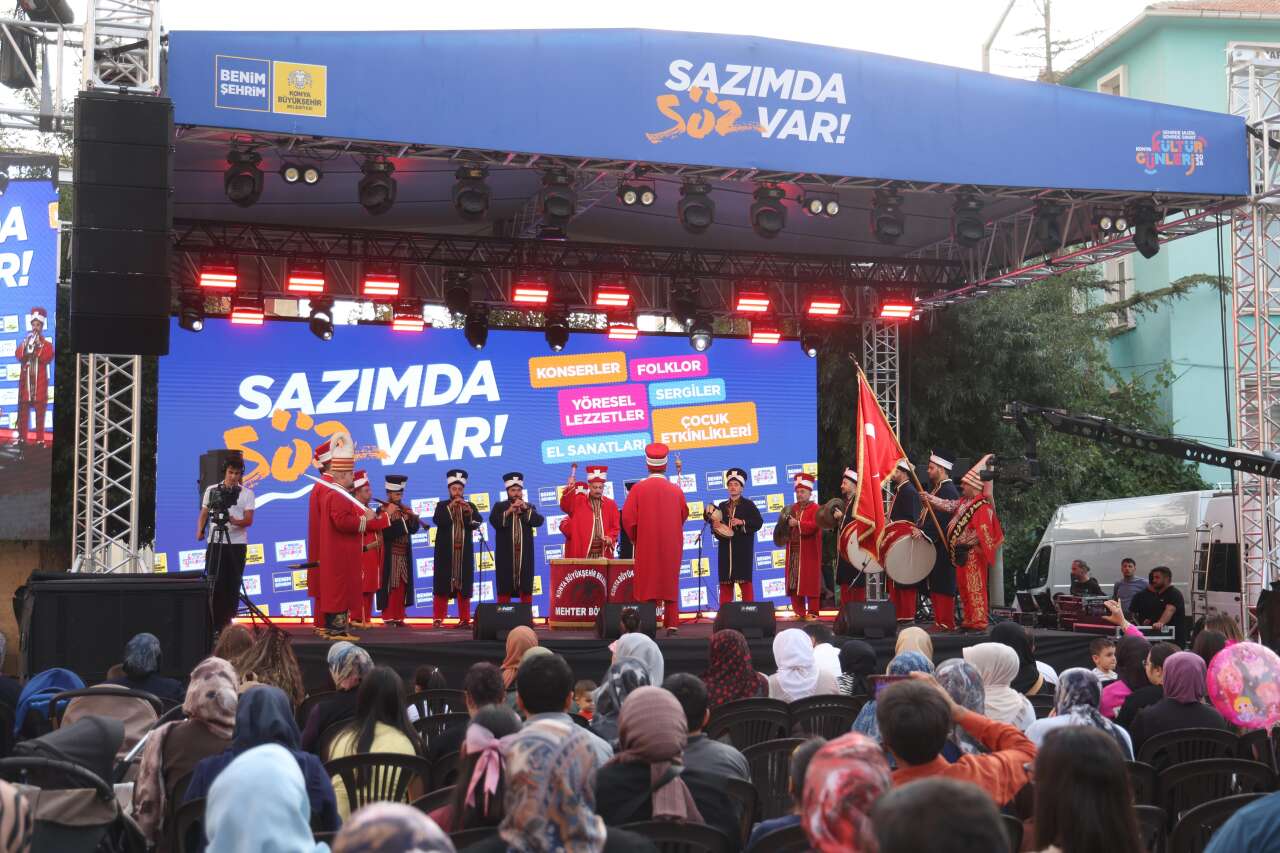 Konya Kültür Günleri'nde renkli görüntüler! Başkan Altay vatandaşlarla buluştu 3